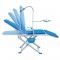 Full Folding Dental Portable Chair with Cold Light 
